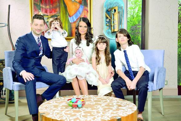 Adi Sana, Anca Serea si copiii