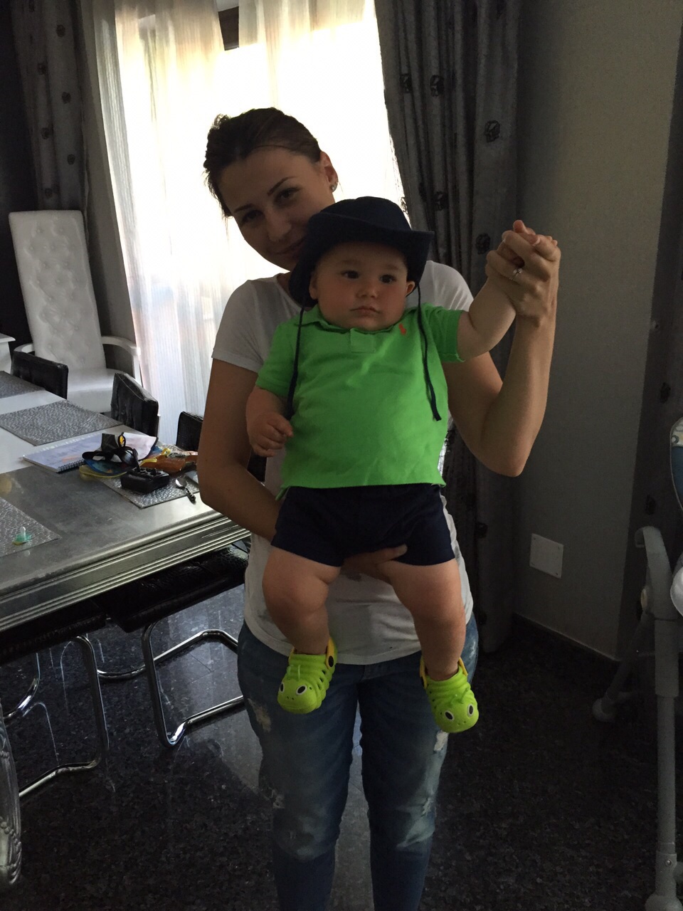 Nepotul lui Piedone a facut primii pasi