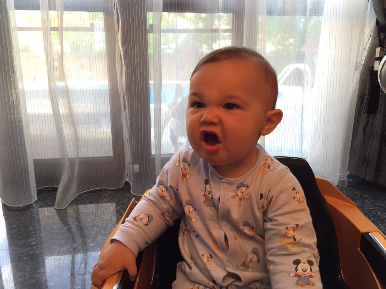 David a facut primii pasi astazi