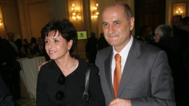 George Copos si Cristiana, sotia acestuia