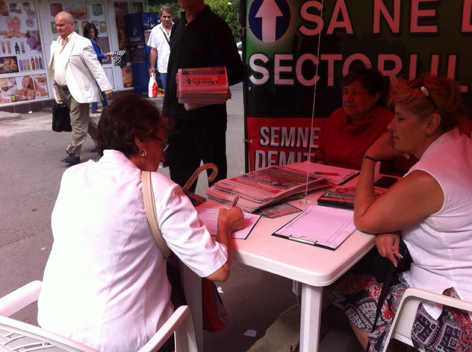 Daca se vor strange semnaturile, va fi un precedent in Capitala