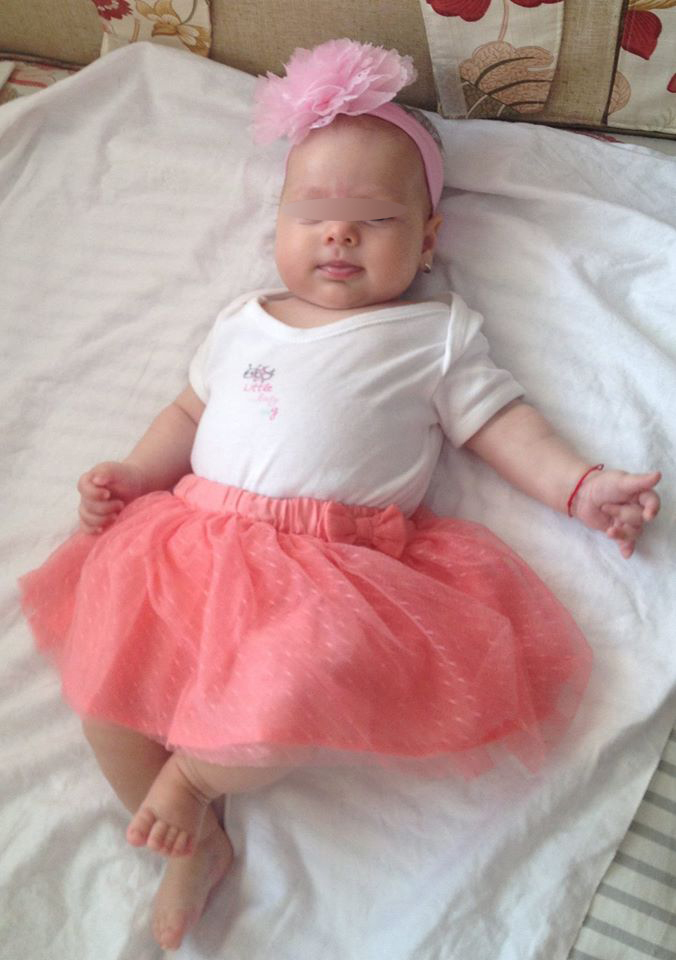 Carla, fetita Mirelei Boureanu vaida