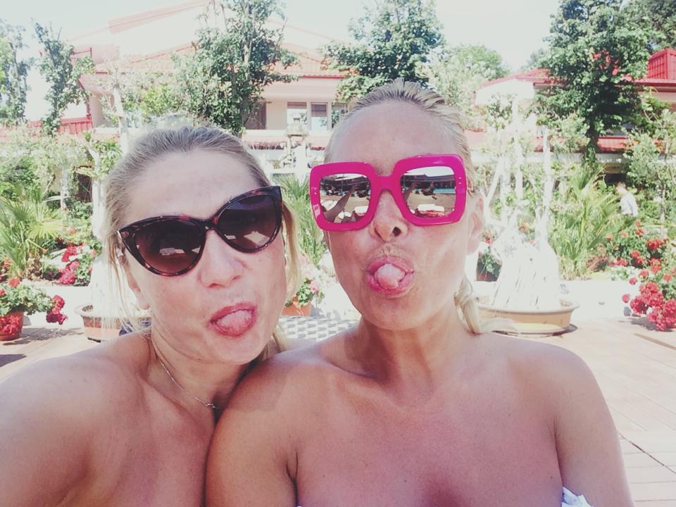 Vica Blochina si Cristina Cioran