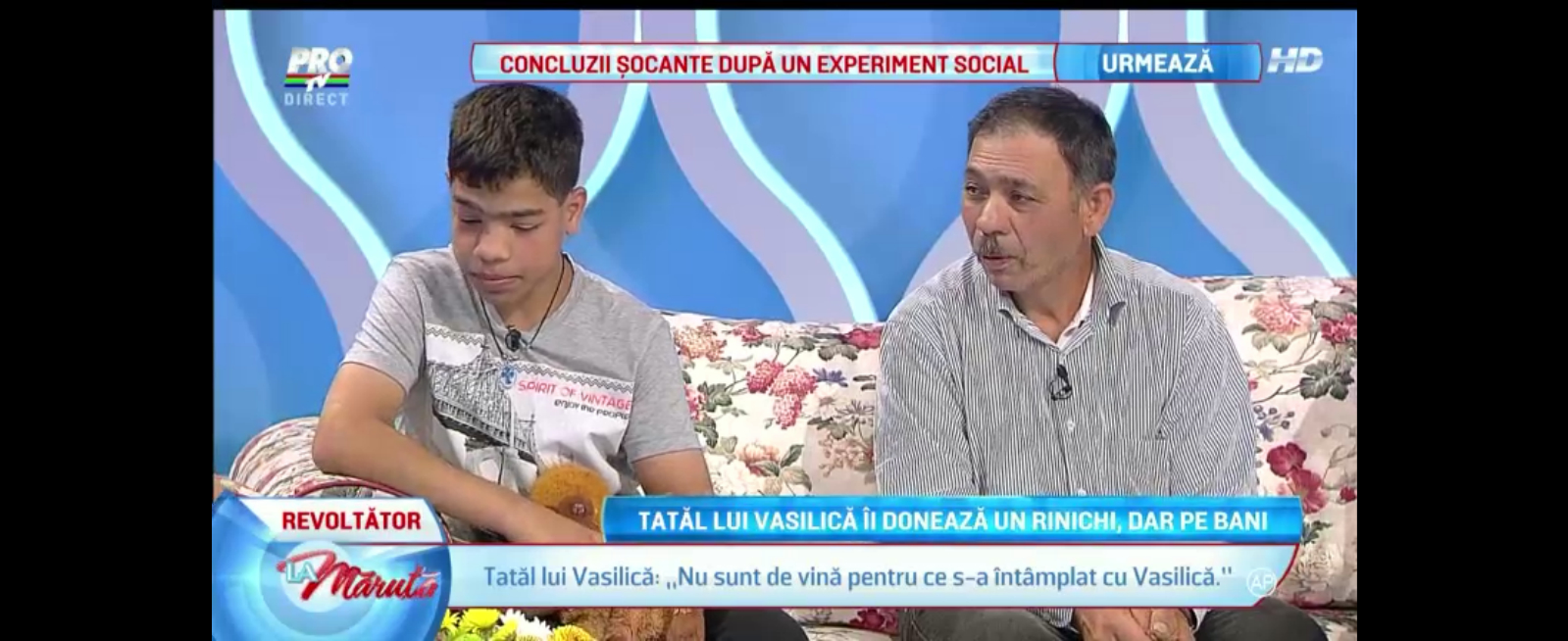 Catalin Maruta a dat afara din platou un invitat