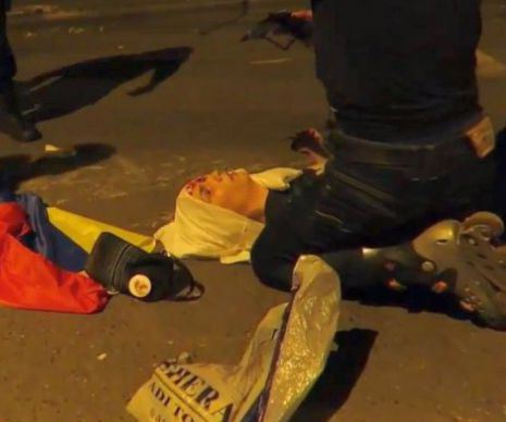 Tanarul a fost impuscat de un politist local