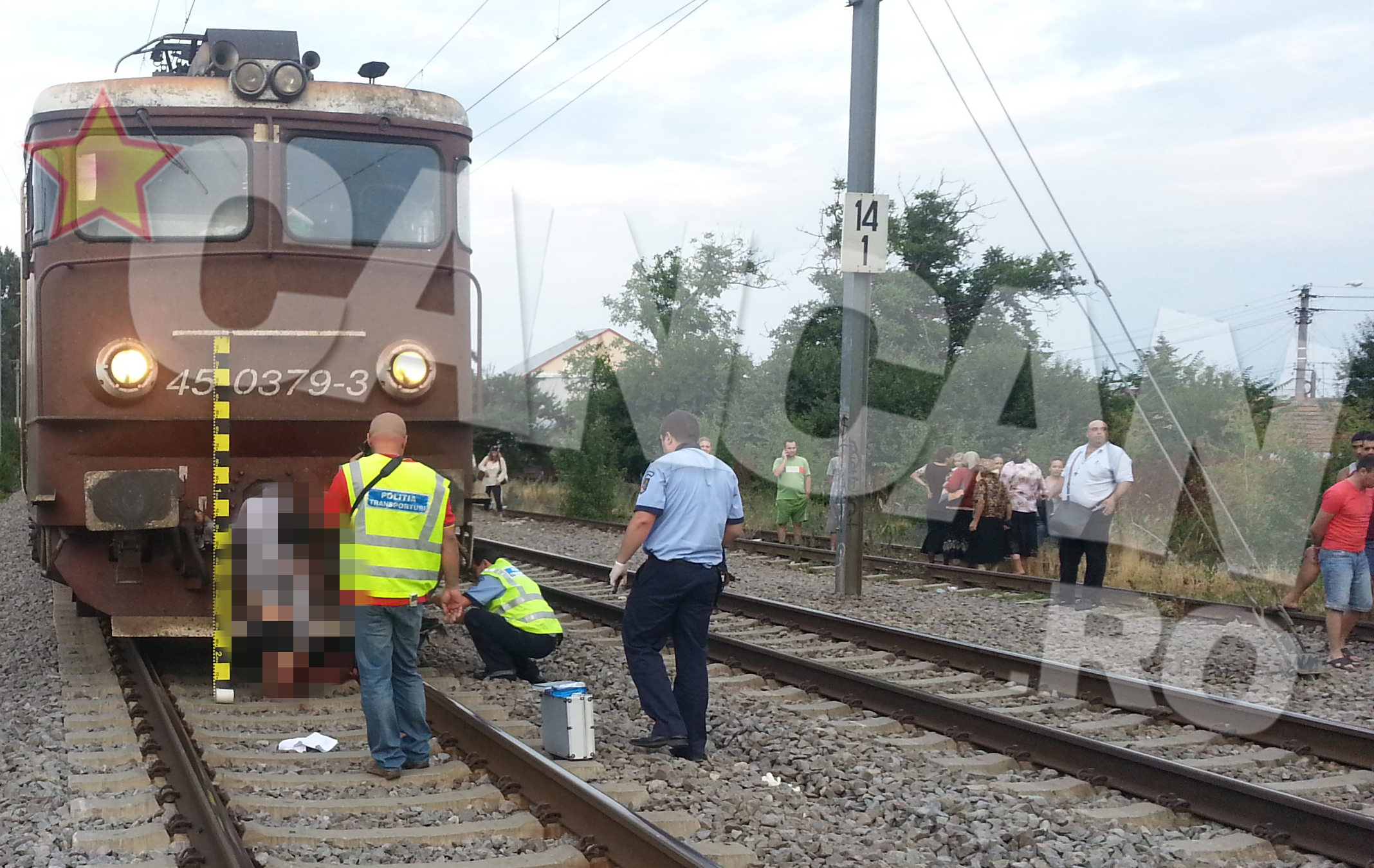 Politistii incearca sa afle daca barbatul a incercat sa se sinucida