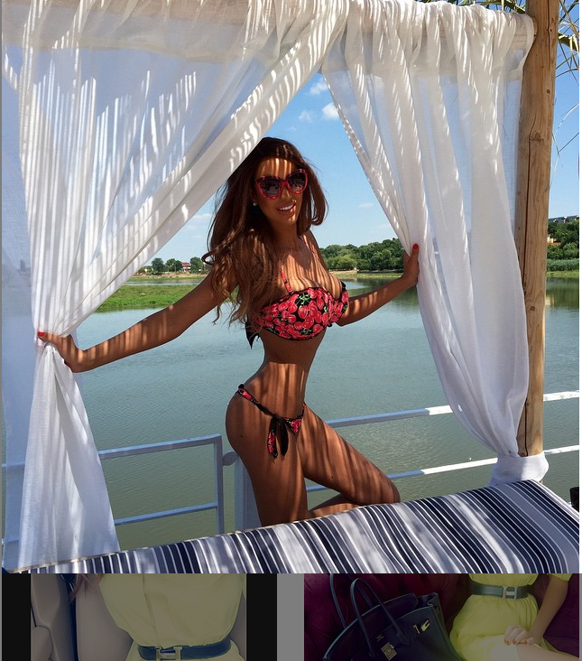 Bianca s-a dezbracat la piscina in urma cu cateva zile