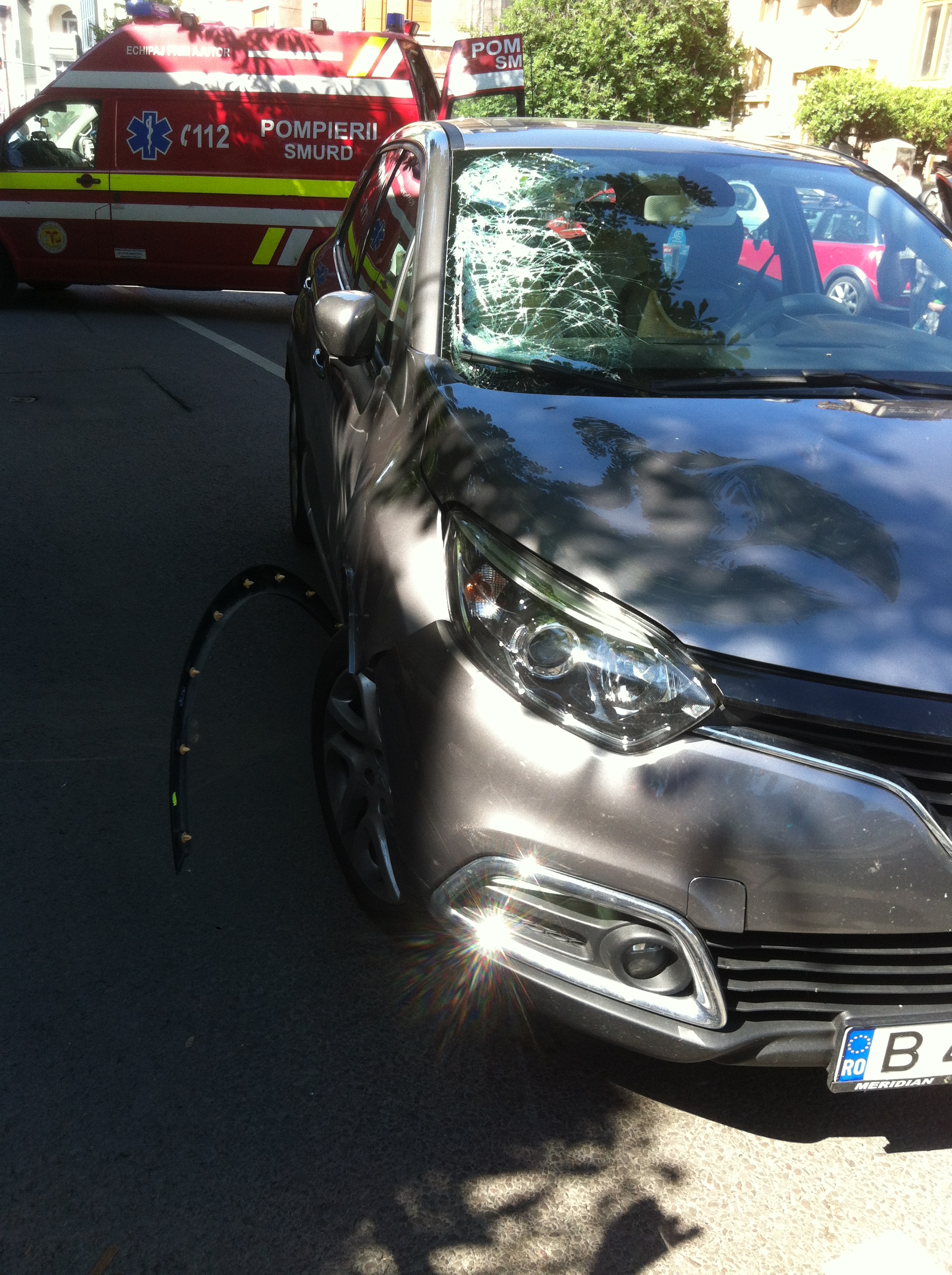 Soferul masinii nu a putut sa o evite pe femeie