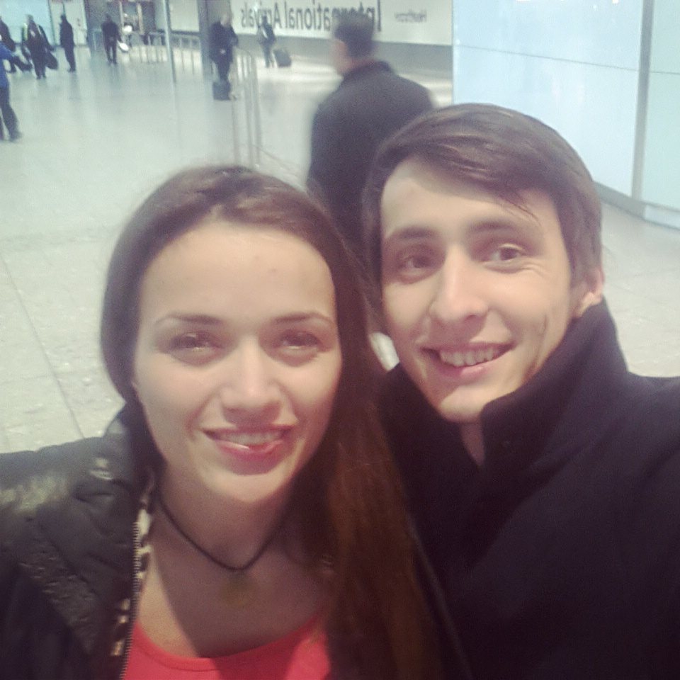 Mariana Ciuca si fratele ei Alex