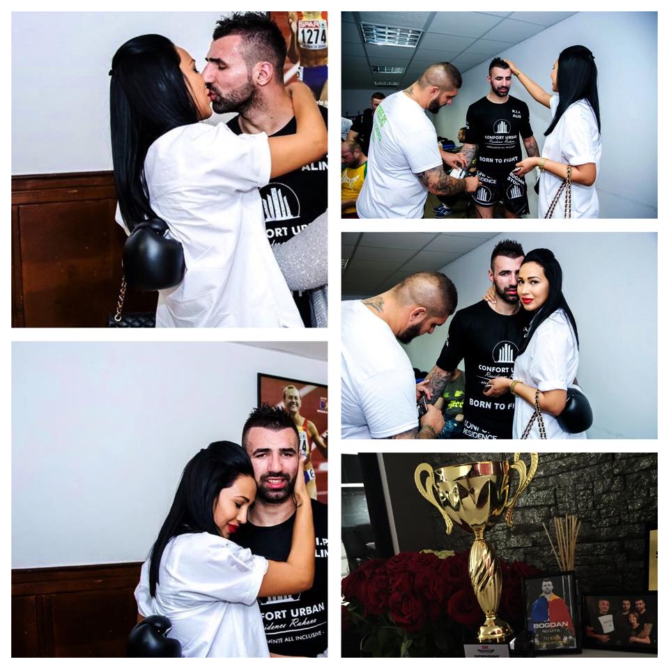 Iubita luptatorului il sustine si ii este alaturi in momentele cele mai grele