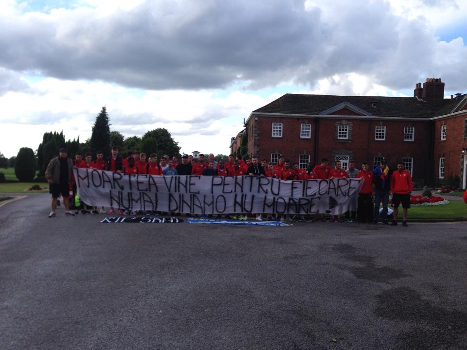 Sami, un alt suporter dinamovist trecut in nefiinta, a fost omagiat de curand de jucatori si camarazii din peluza