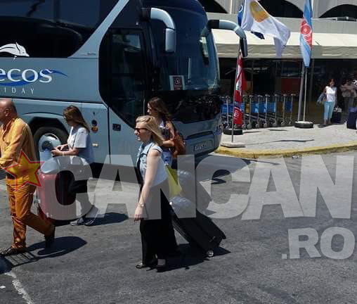 Andreea Raicu se afla in vacanta in Grecia