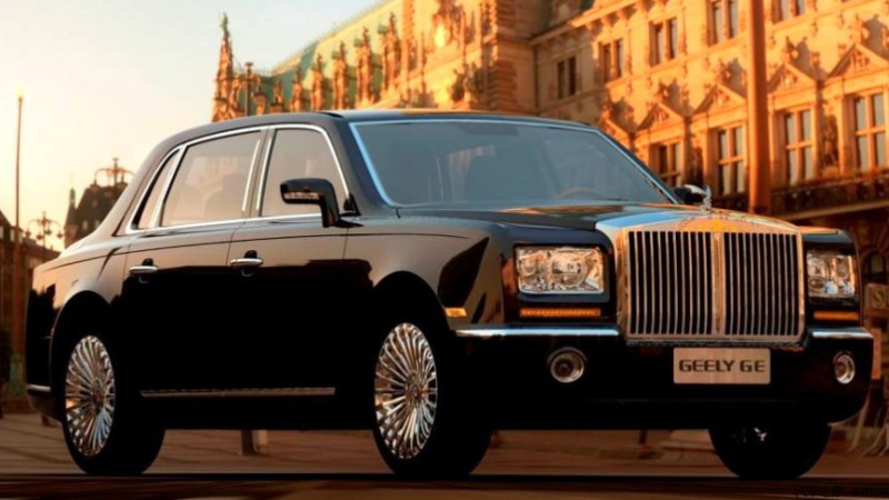 Chinezii au copiat pana si un Rolls-Royce Phantom