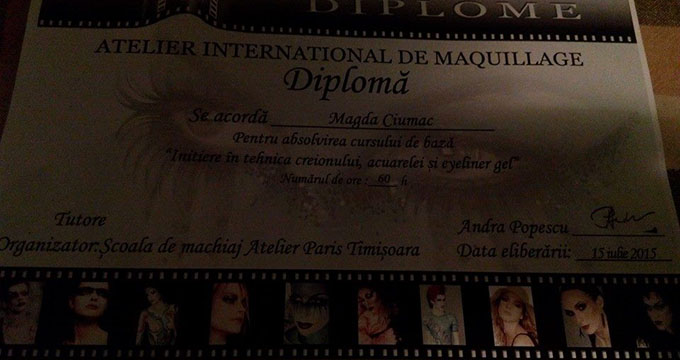 Diploma Magdei Ciumac