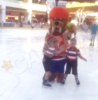 Prigoana si cei doi fii ai sai s-au distrat de minune in vacanta