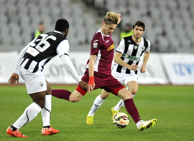 Sezonul trecut, Catalin Carp a imbracat tricoul celor de la CFR Cluj