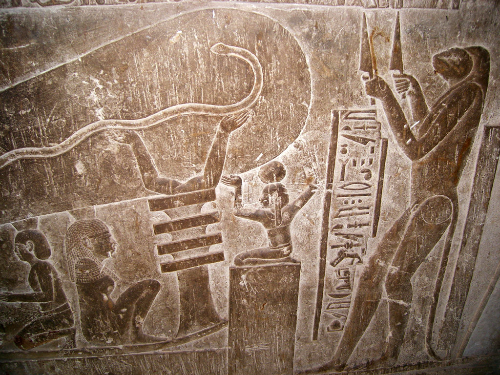 basorelief egiptean