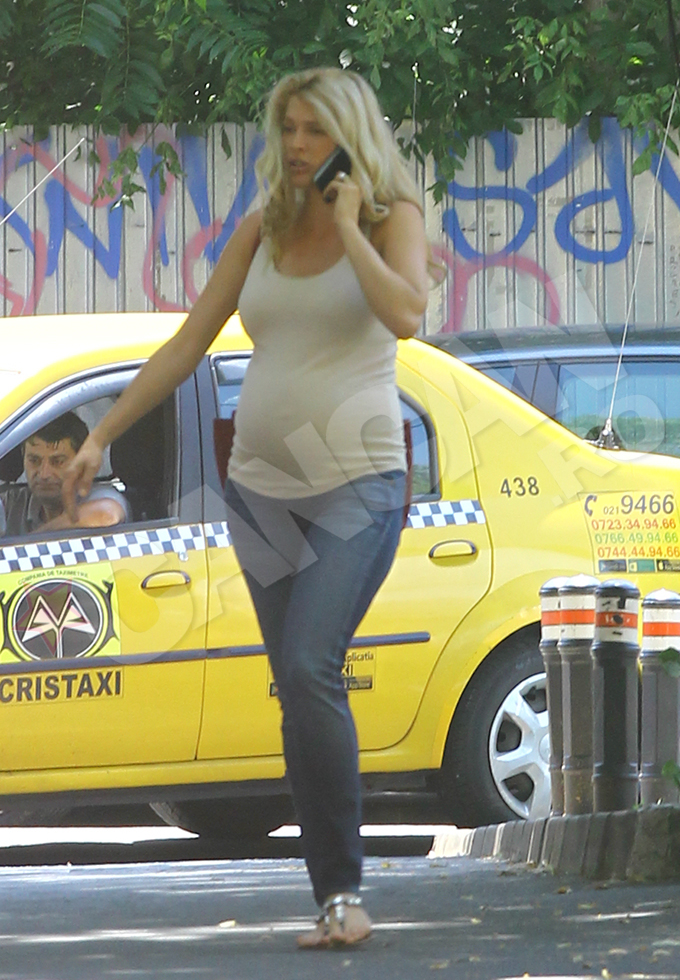 Alina Borcea a fost pozata de CANCAN.ro cu putin timp inainte sa nasca