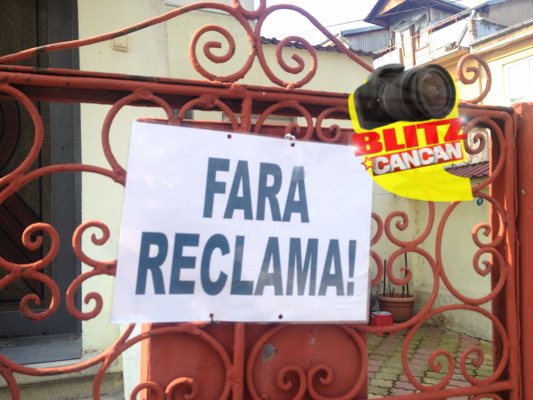 Un bucurestean care nu mai vrea sa auda de reclama
