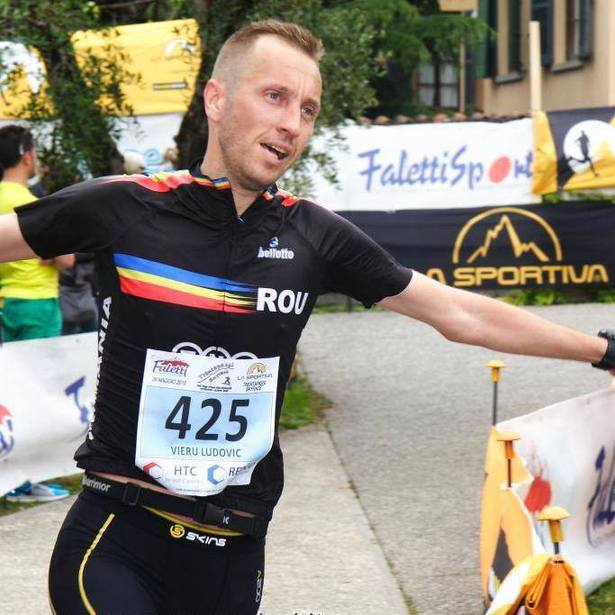 Ludovic Vieru a participat la foarte multe concursuri de alergare montana