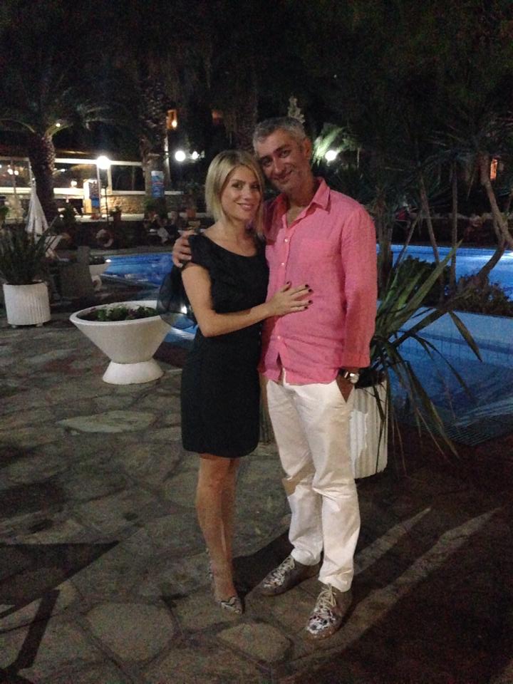 Tili Niculae si sotul ei, Dragos Popescu