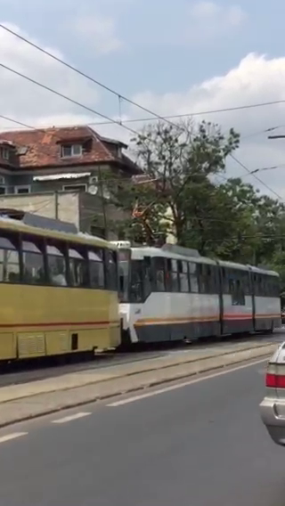 Traficul in zona a fost blocat mai multe minute