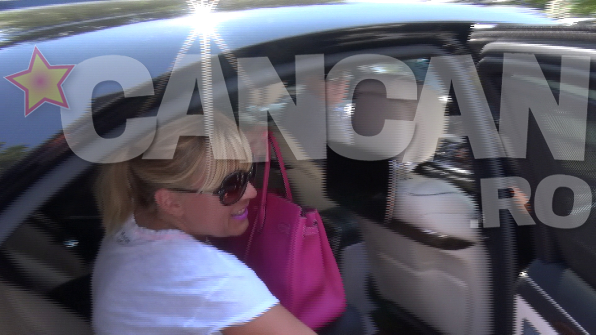 Elena Udrea a stat pe bancheta din spate