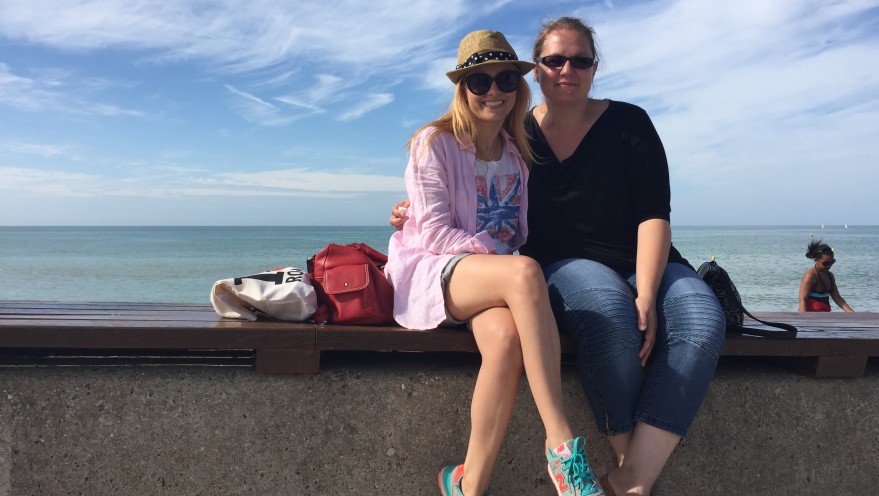 Simona Gherghe s-a revazut cu o prietena dupa 22 de ani