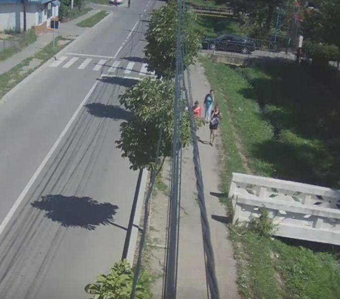 Momentul in care fata din Vaslui este violata