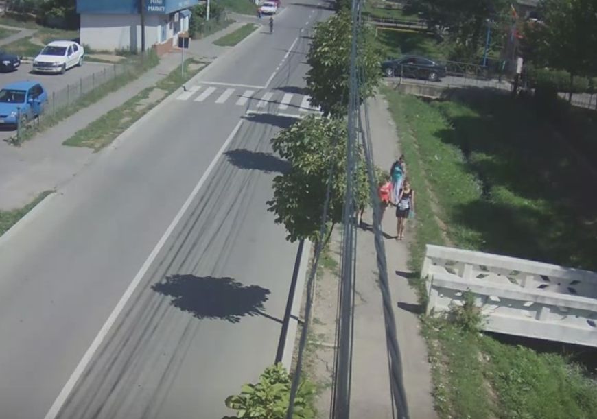 Momentul in care fata din Vaslui este violata