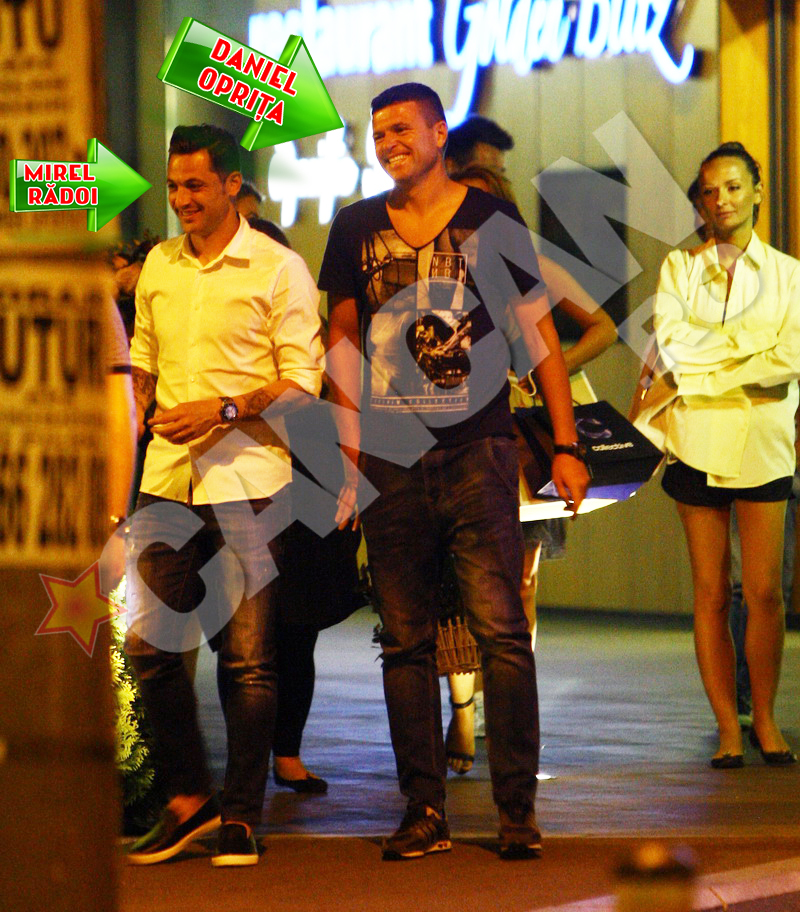 Mirel Radoi si Daniel Oprita s-au distrat de minune