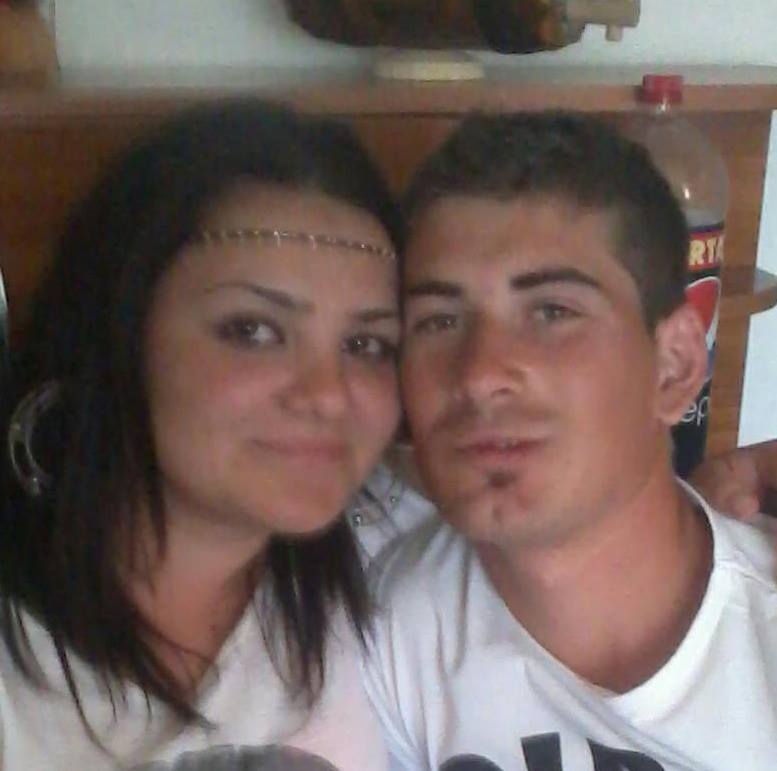 Gina Burada, alaturi de sotul ei, Dani Burada.