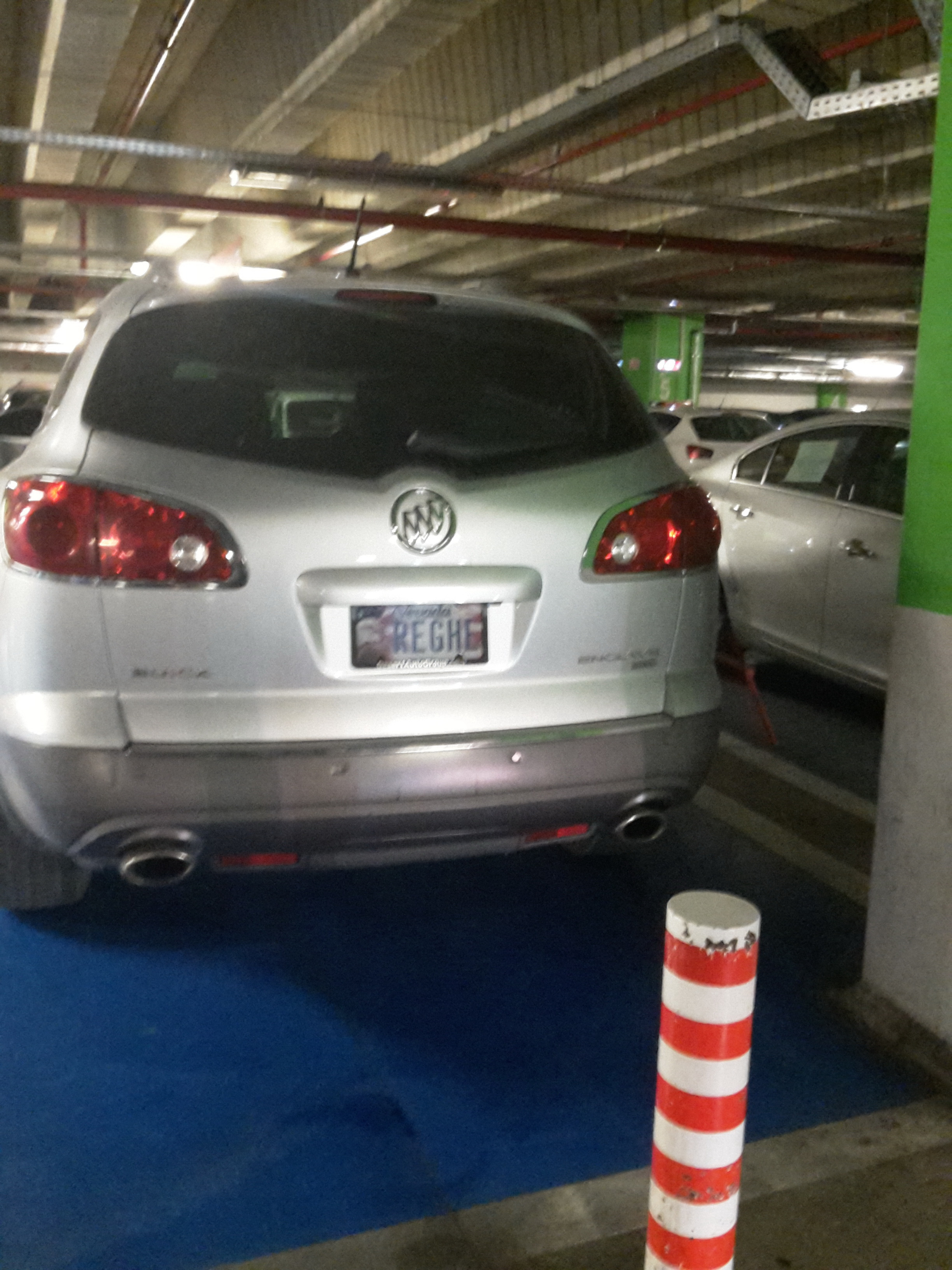 Masina familiei Reghecampf a fost parcata pe un loc destinat persoanelor cu handicap