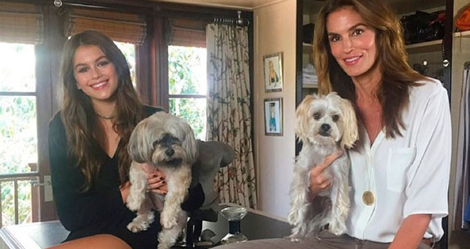 Cindy Crawford si fiica ei