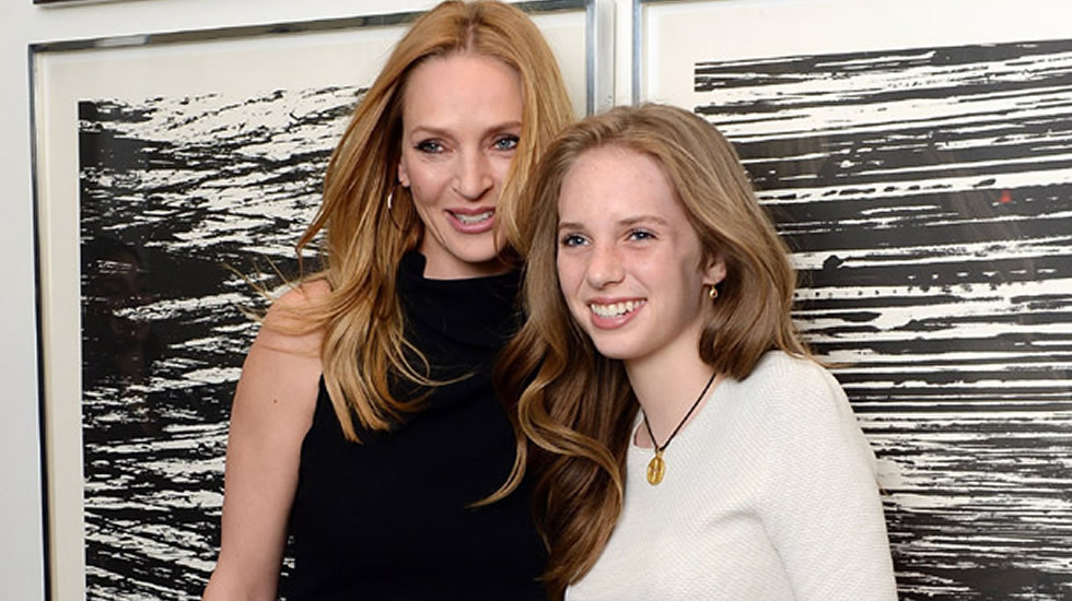 Uma Thurman si fiica ei