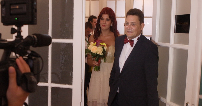 Mihail Balasescu si Ana Maria s-au casatorit in 2012 (foto:arhiva personala Ana Maria Balasescu)