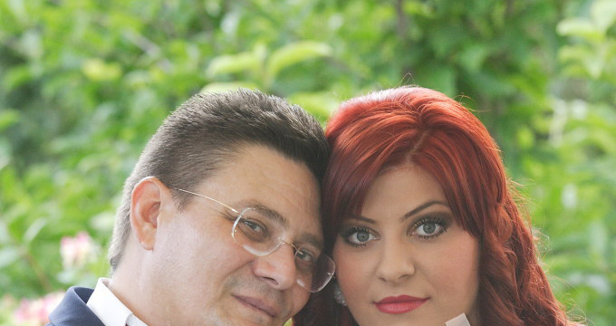 Mihail Balasescu si fosta sa sotie, Ana Maria Burchel