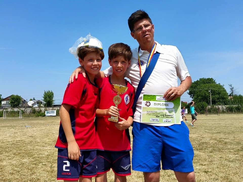 Ganea are doi copii. Gemeniifostuluifundas doresc sa devina fotbalisti