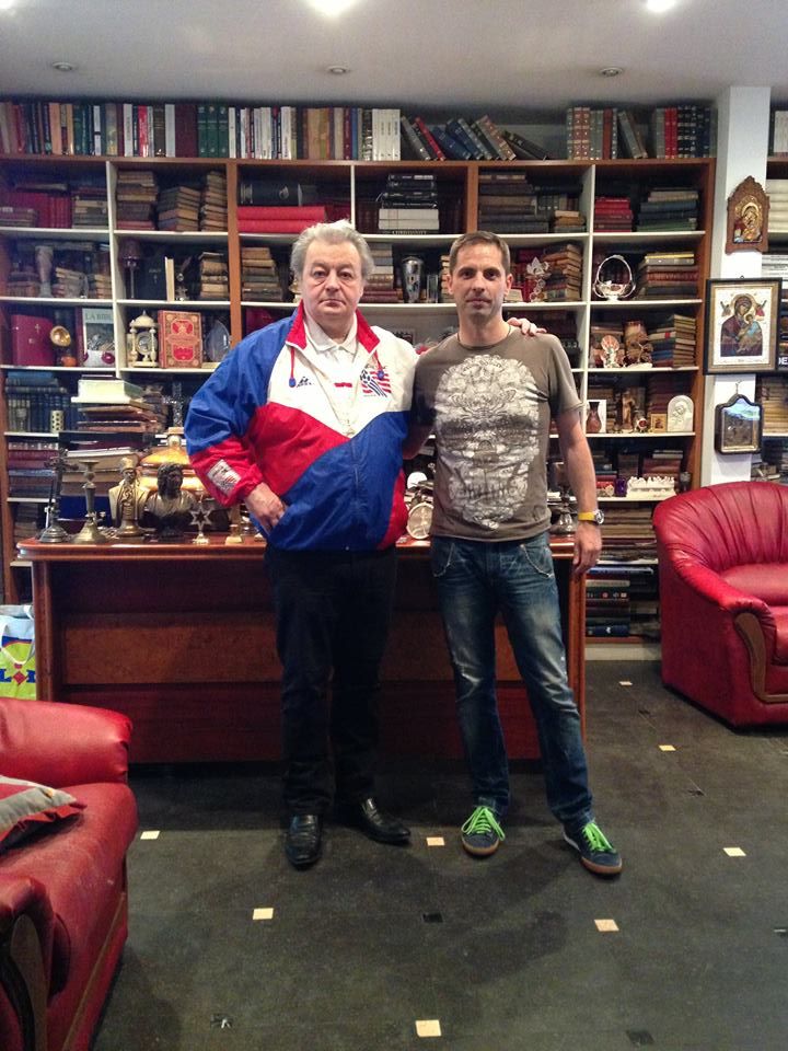 Corneliu Vadim Tudor si Dan Negru