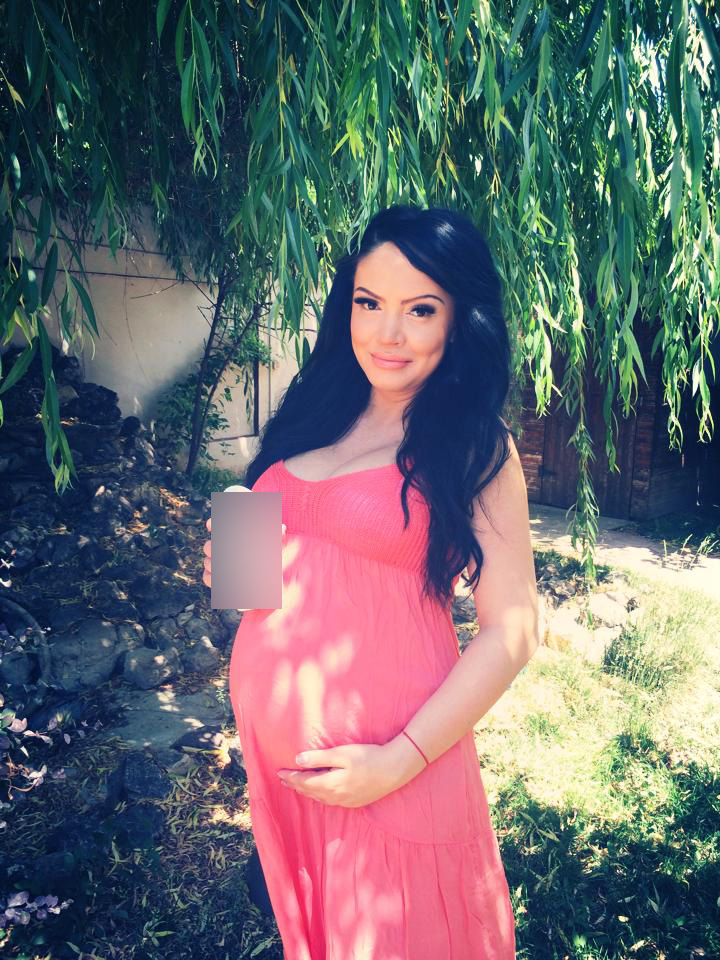 Asa arata Andreea Mantea in ultimele saptamani de sarcina