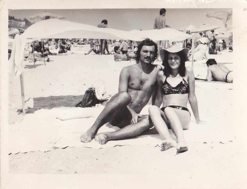 Victor Socaciu si prima lui sotie, Doina