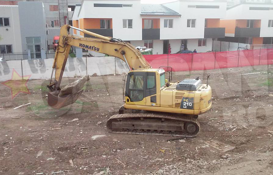 In noul Popesti se construieste in permanenta, cei care locuiesc in zona fiind obligati sa traiasca intr-un praf de nedescris