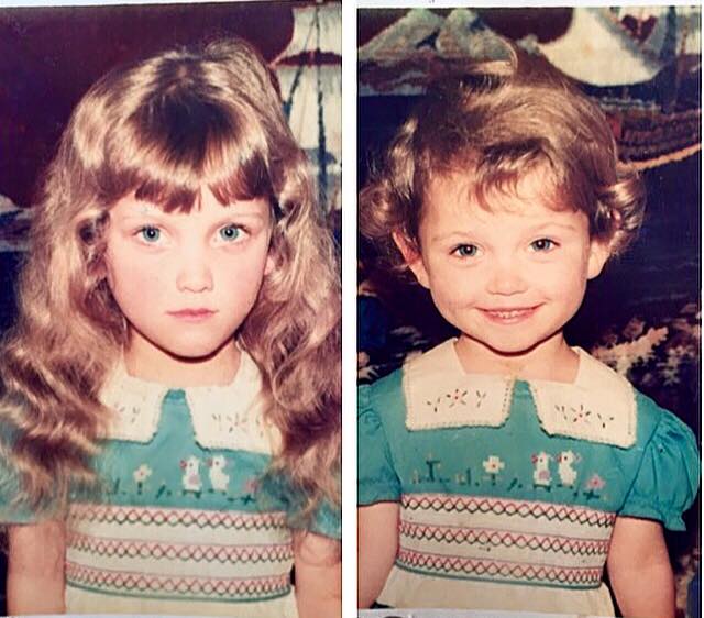 Bianca si sora ei in urma cu multi ani