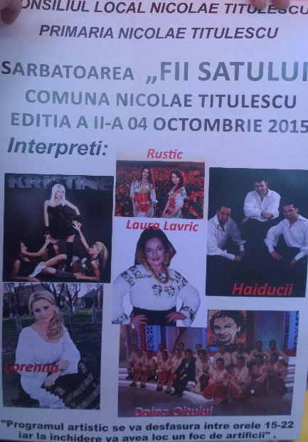 Pe afis apar Marian, Catalin si Cristi, insa pe scena au urcat alti baieti