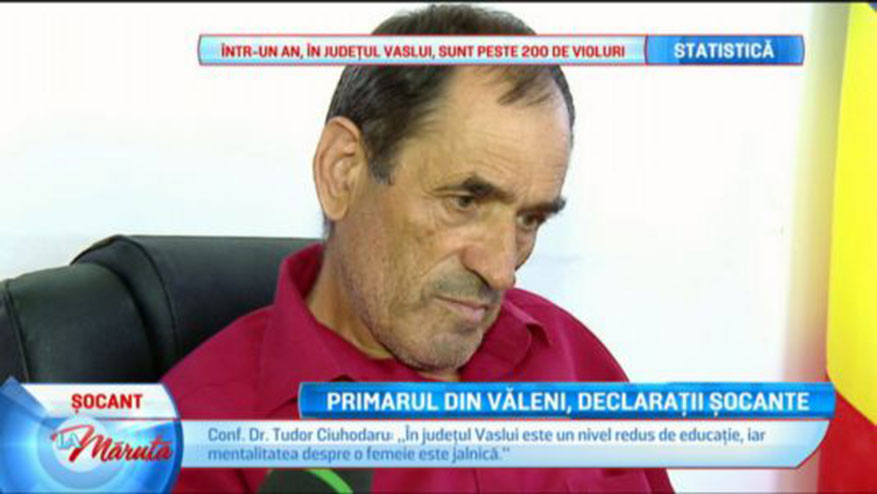 Primarul si-a aparat comuna in timpul scandalului si a avut interventii televizate