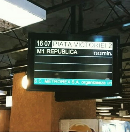 metrou eroare
