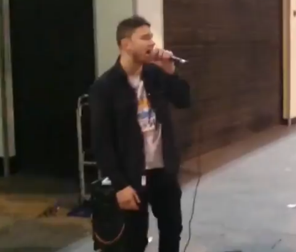 Cristian a facut un show de zile mari