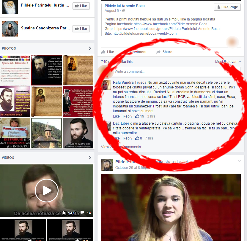 pildele lui arsenie boca