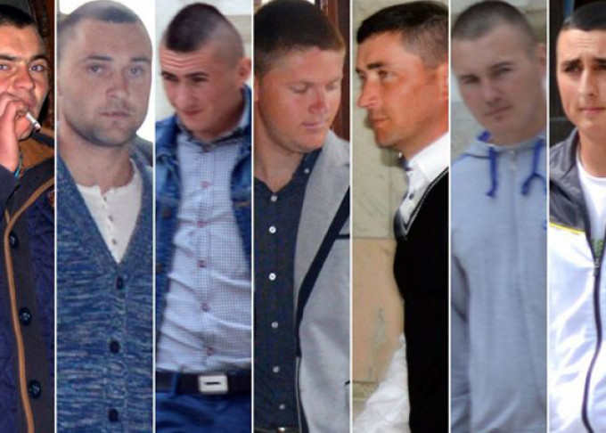 Cei sapte baieti ajunsi dupa gratii