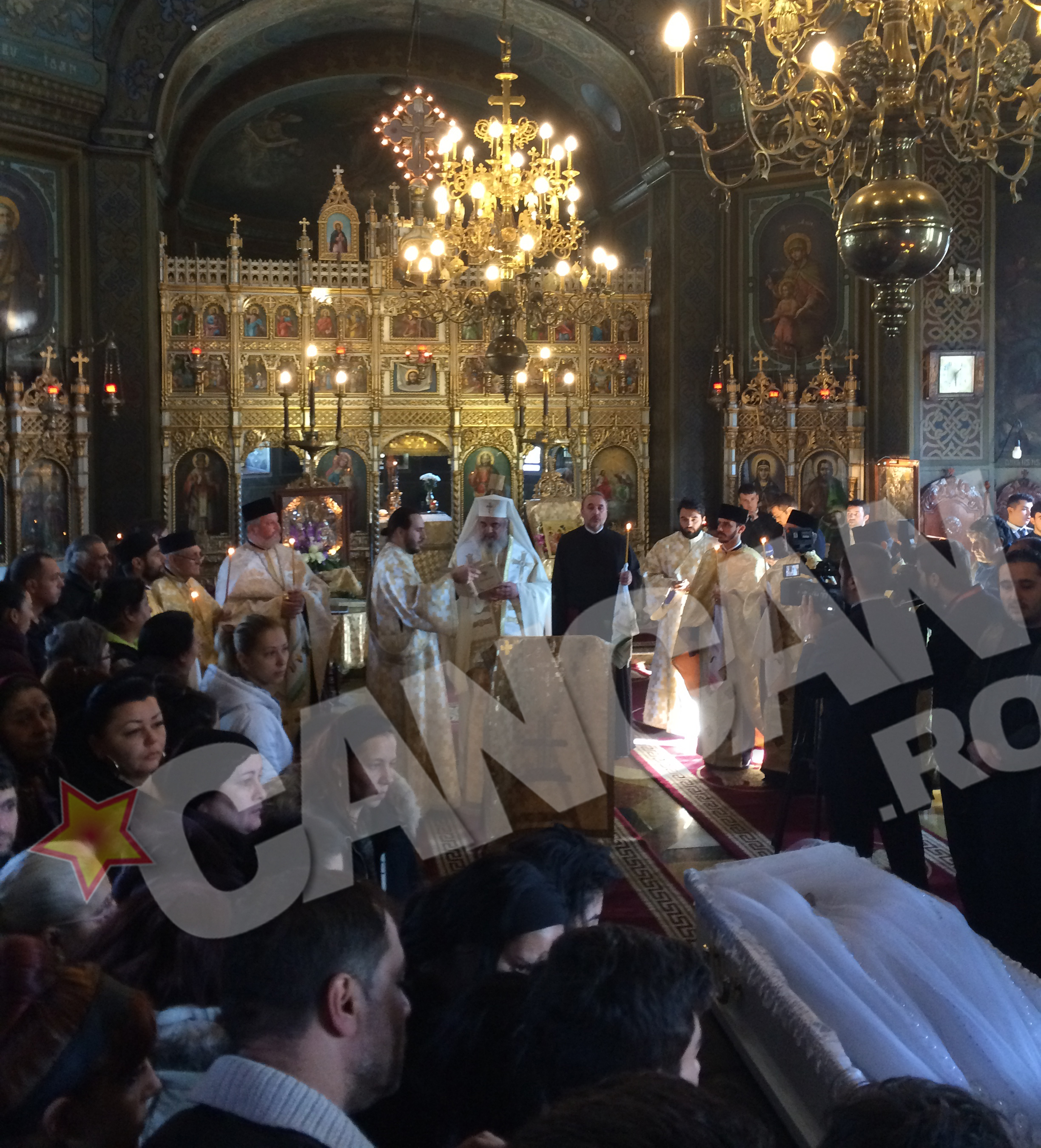 Patriarhul Daniel a oficiat slujba de inmormantare